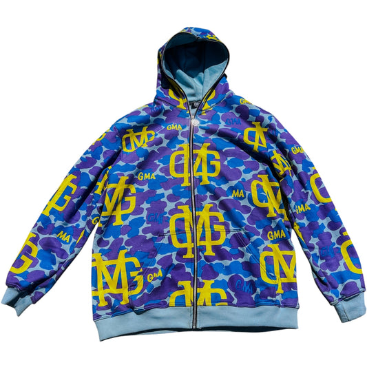 Ca$hmoflauge Full Zip Up