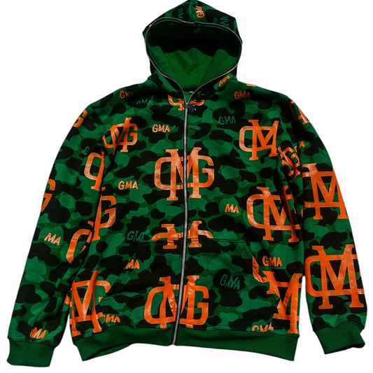 Ca$hmoflauge Full Zip Up
