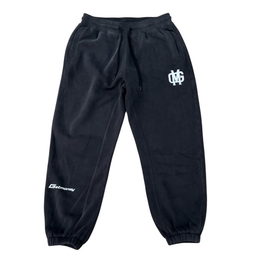 BLACK GMA Fleeced Jogger Sweatpants